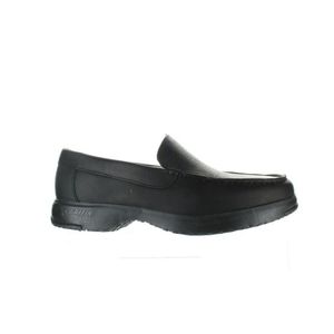 BAFFIN KAUAI BLACK LEATHER LOAFERS NWT SZ 8